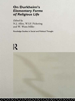 cover image of On Durkheim's Elementary Forms of Religious Life